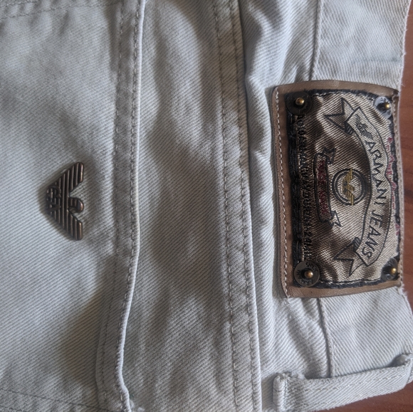 Armani Jeans High Waist Vintage Jeans - Sz 32 - Picture 2 of 8
